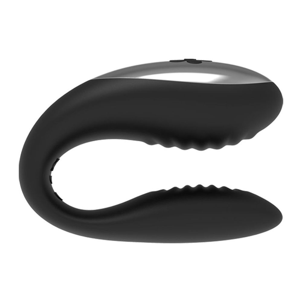 D-223059 BRILLY GLAM LOVE FOR PARTNER GIOCO DI COPPIA CON TELECOMANDO WIRELESS SILICONE NERO