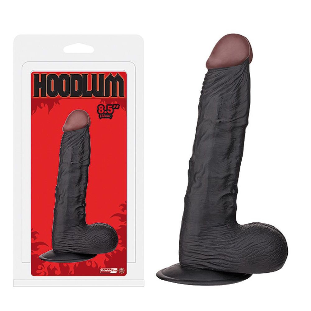 55078146 HOODLUM REALISTIC DONG CA. 22.0CM BLACK