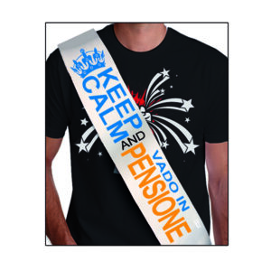 FASCIA PREMIO SCHERZO FESTA PARTY PENSIONE