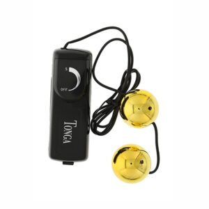 ORGASM VIBRATING BALLS UNISEX PALLINE ORO CON VIBRAZIONE