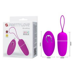 PRETTY LOVE BRADLEY OVETTO VIBRANTE WIRELESS IN SILICONE