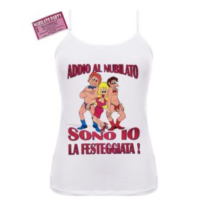 CANOTTA DA DONNA PER ADDIO AL NUBILATO