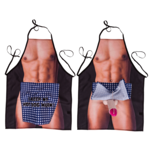 GREMBIULE DA CUCINA CON PISELLO PELUCHE