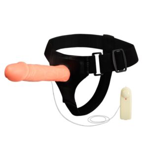 STRAP ON VIBRATORE REALISTICO INDOSSABILE DA UOMO