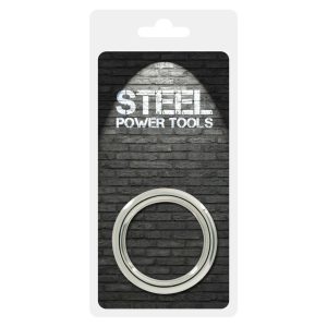 ANELLO FALLICO A CIAMBELLA 45 MM IN ACCIAIO INOSSIDABILE DIAMETRO 4,5 CM