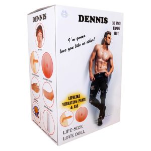 LOVE DOLL DENNIS INFLATABLE 3D BODYPARTS VIBRATING