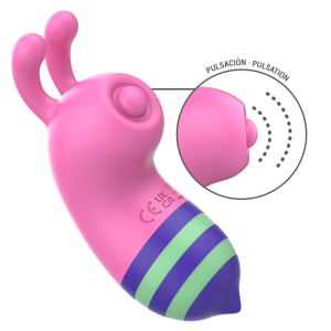 STIMOLATORE CLITORIDE VIBRANTE CON BOTTONE OSCILLANTE