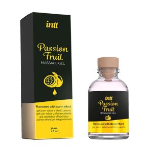 INTT MASSAGE GEL PASSION FRUIT 30 ML OLIO DA MASSAGGIO INTIMO FRUTTO DELLA PASSIONE MARACUJÀ