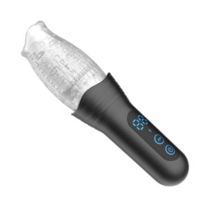 MASTURBATORE VIBRANTE UOMO CON SPINTA E ROTAZIONE