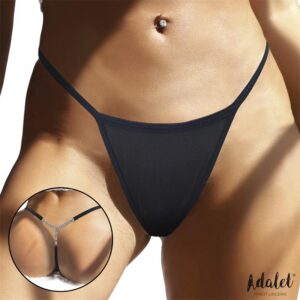 PERIZOMA FIONA NERO CON STRASS SM