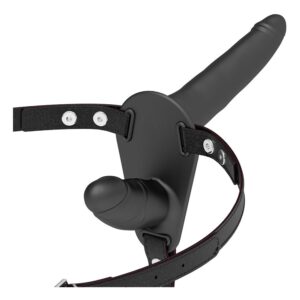 STRAP ON DA DONNA CON DOPPIO DILDO INTERNO ESTERNO