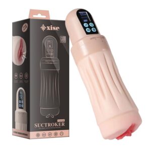 XISE MASTURBATORE UOMO REALISTICO VIBRANTE USB